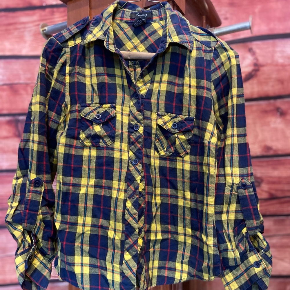 Medium Multicolor Flannel